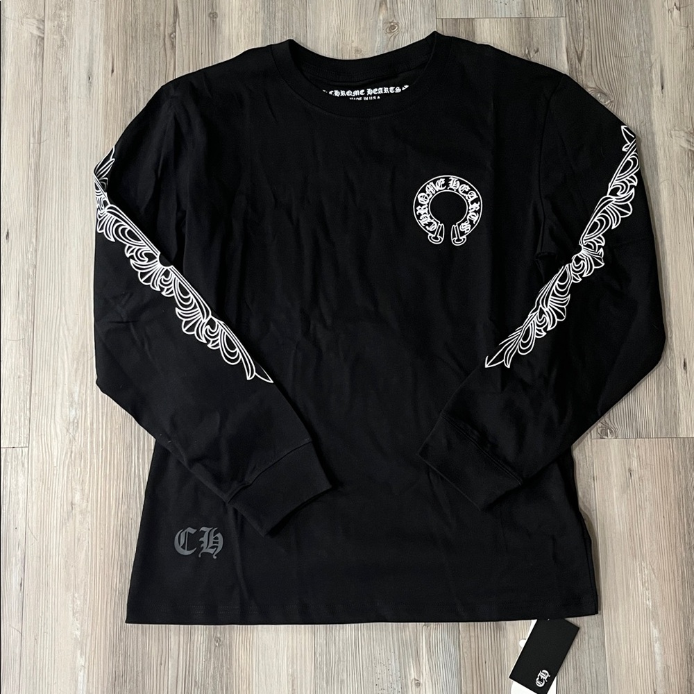 Chrome Hearts black long sleeve